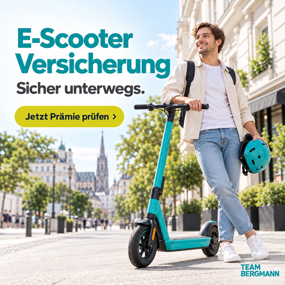 E-Scooter Versicherung – sicher unterwegs in der Stadt